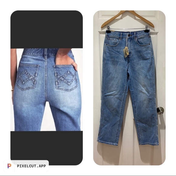 Faherty Denim - NWT Faherty Women Rover Jeans - Light Wash Indigo Size 28